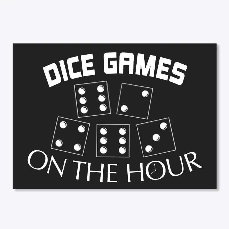 Dice Games (Light Font)